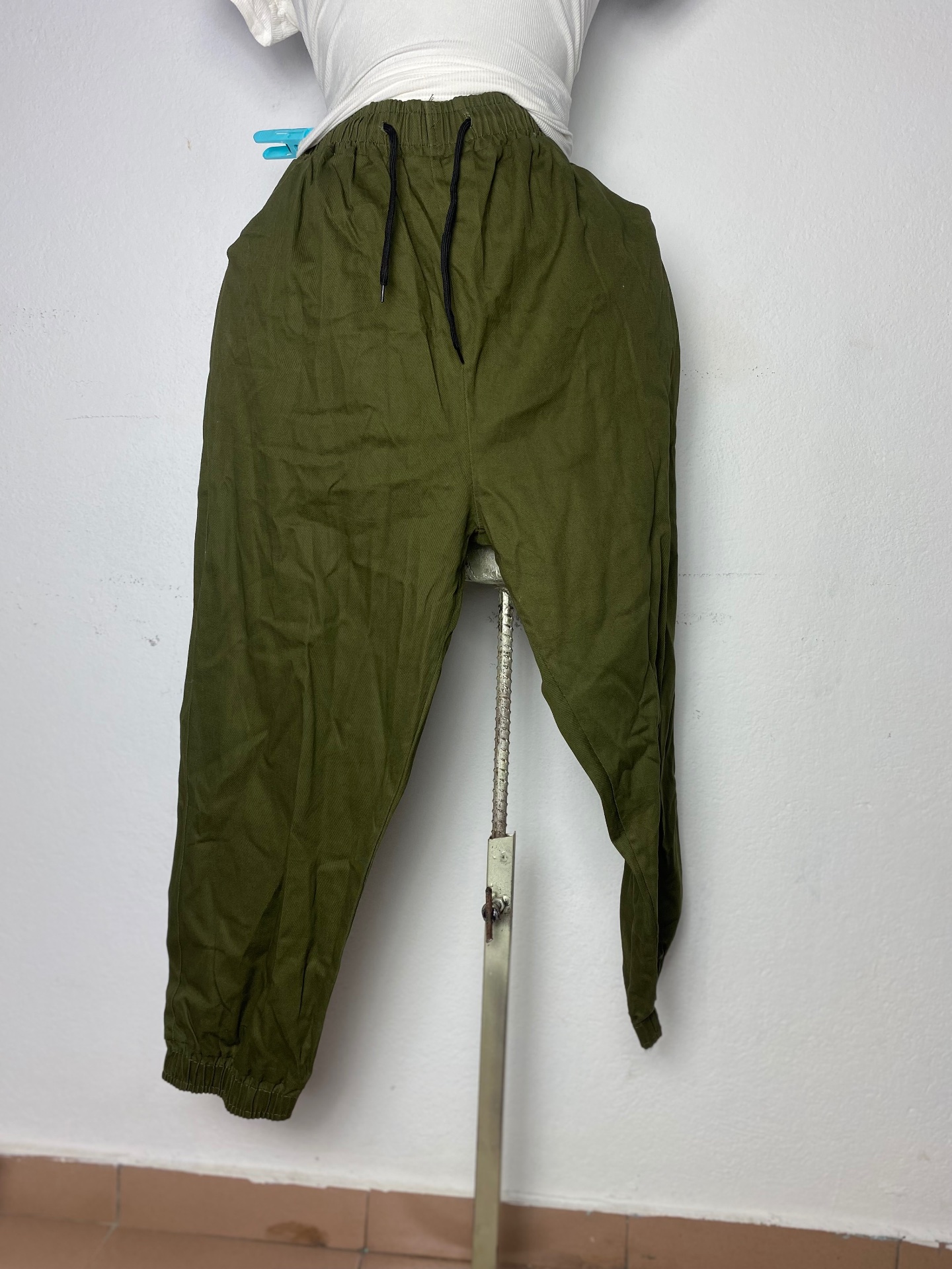 Pantalon décontracté vert taille M L XL