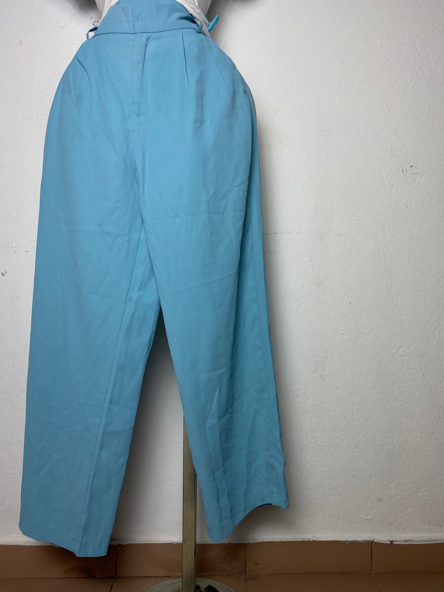 Pantalon ample bleu chic Taille M L XL