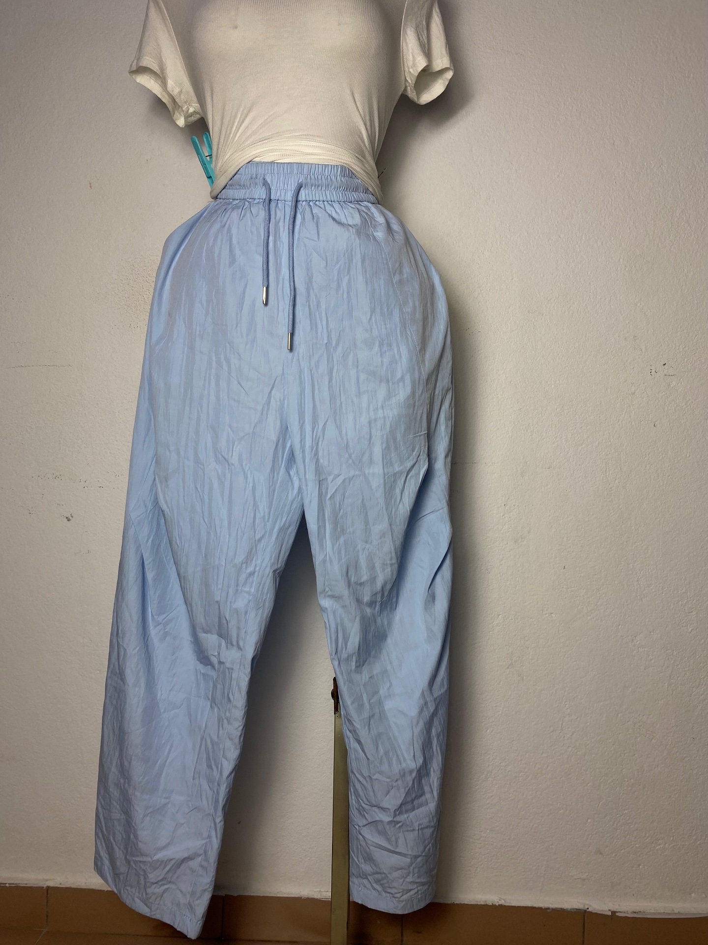 Pantalon ample bleu léger Taille M L XL XXL