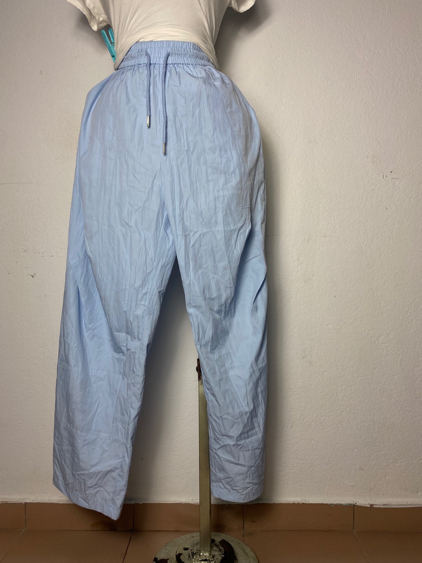 Pantalon ample bleu léger Taille M L XL XXL
