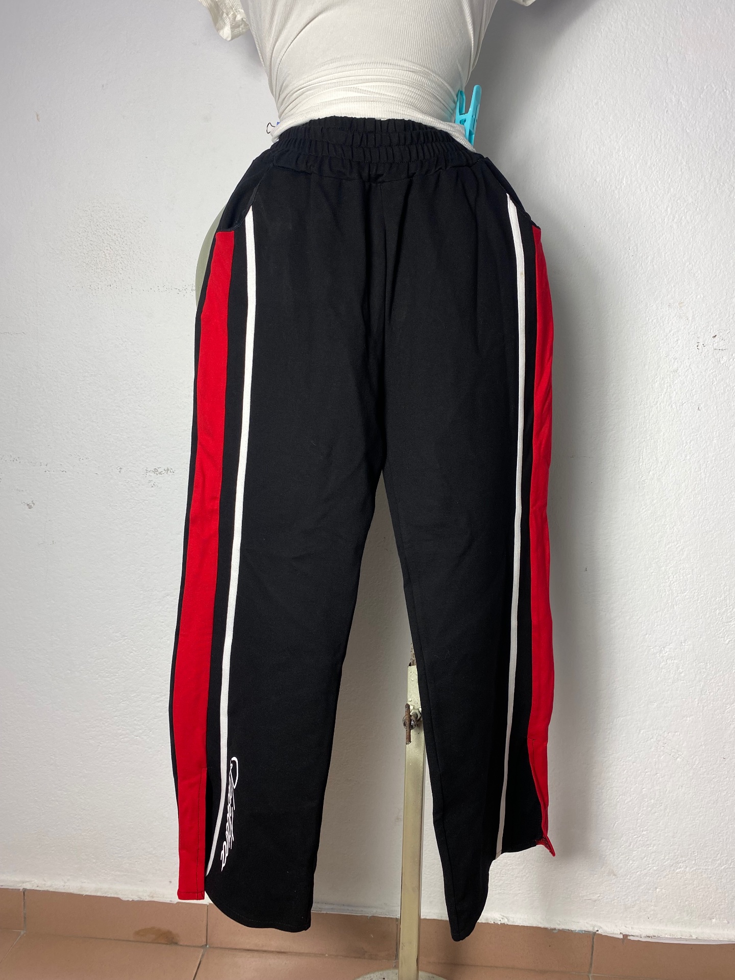 Pantalon de sport rayé Taille M S L