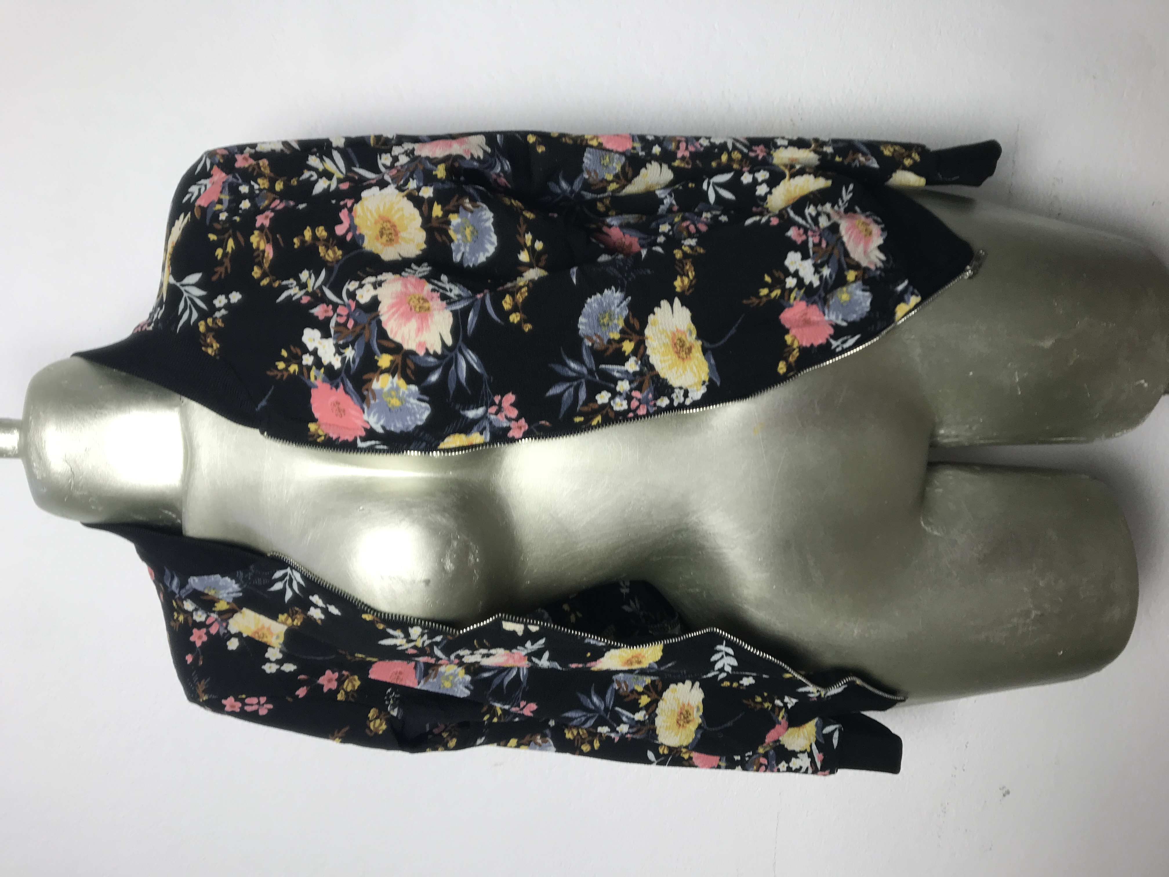 Veste Bomber Fleurie Femme Taille S L M XL XXL