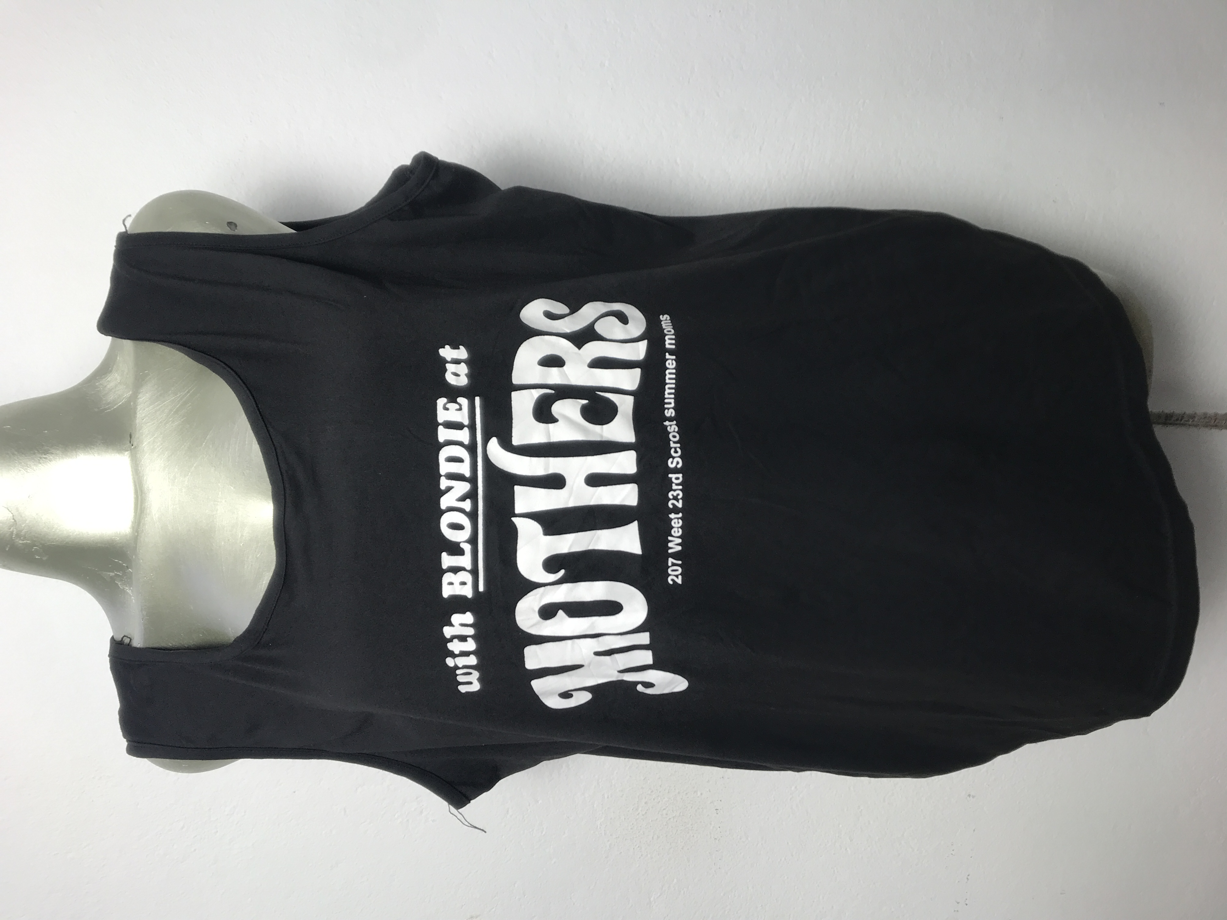 Débardeur Noir Vintage Blondie taille L XL XXL