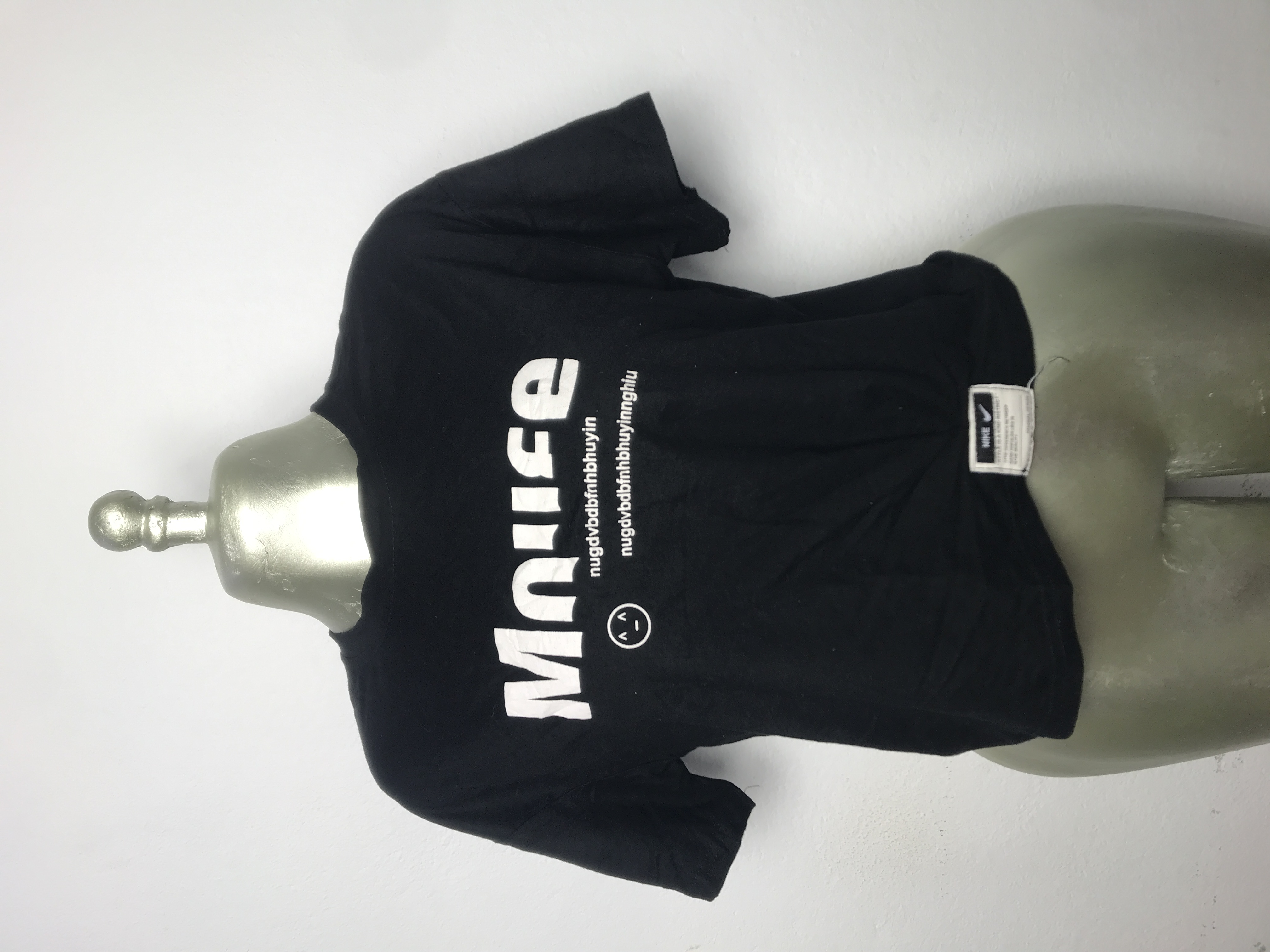 T-shirt noir imprimé Moufe Taille M L S