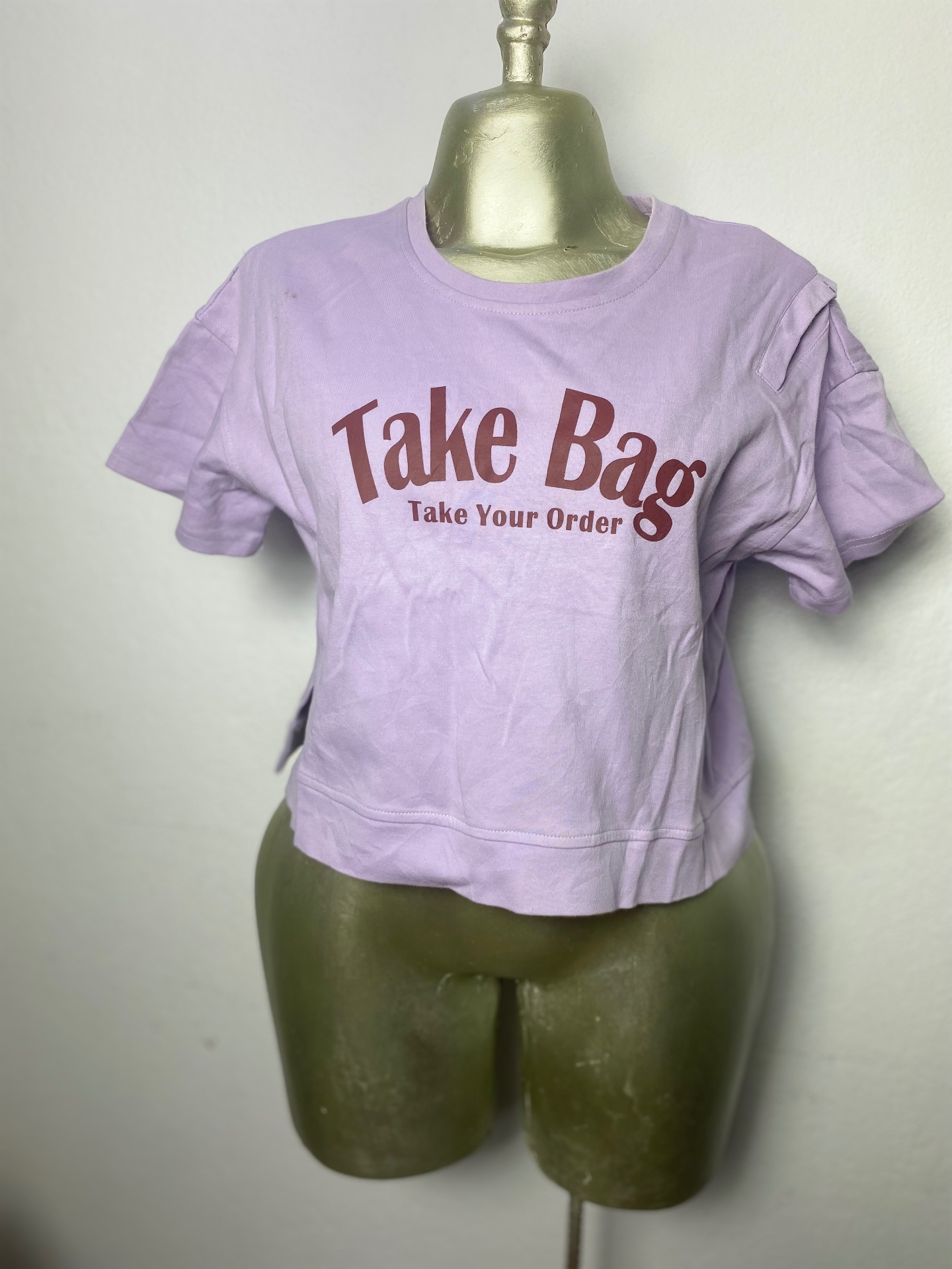 Top violet taille M XL