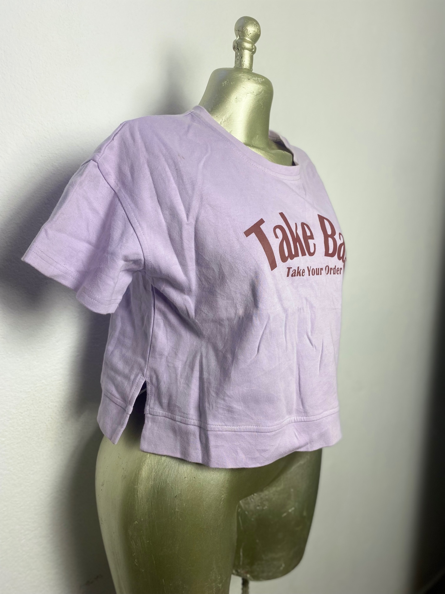 Top violet taille M XL