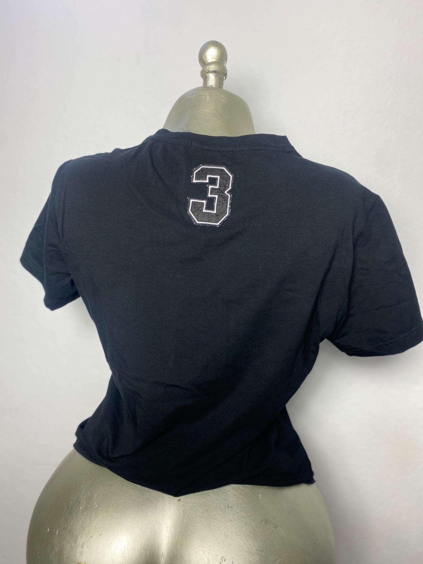 T-shirt noir taille S M