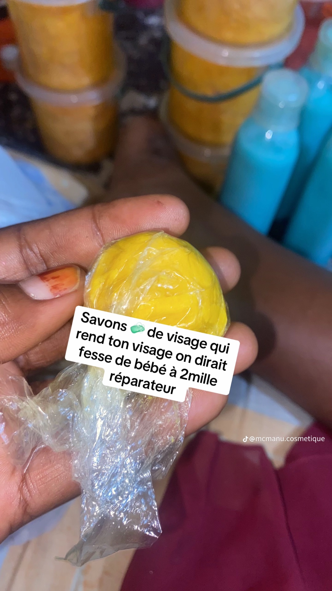 Savon de visage