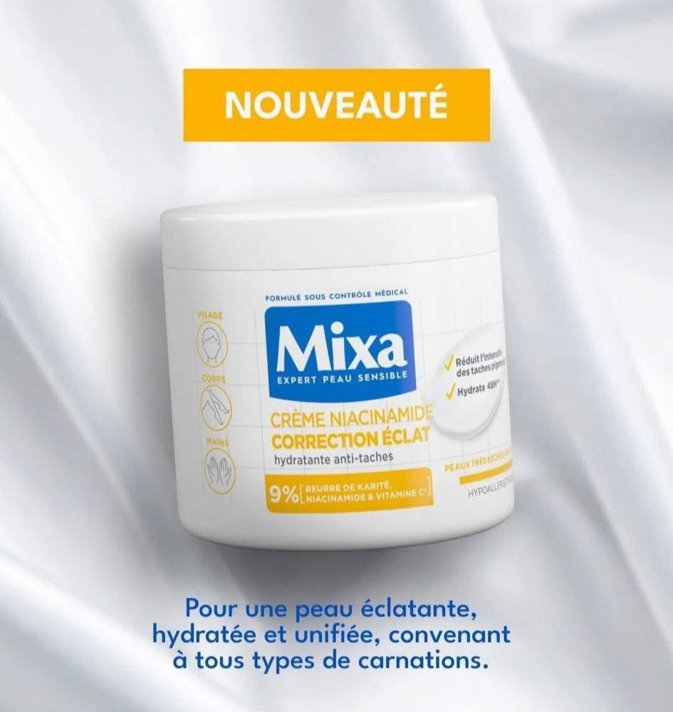Lait de corps anti-taches mixa
